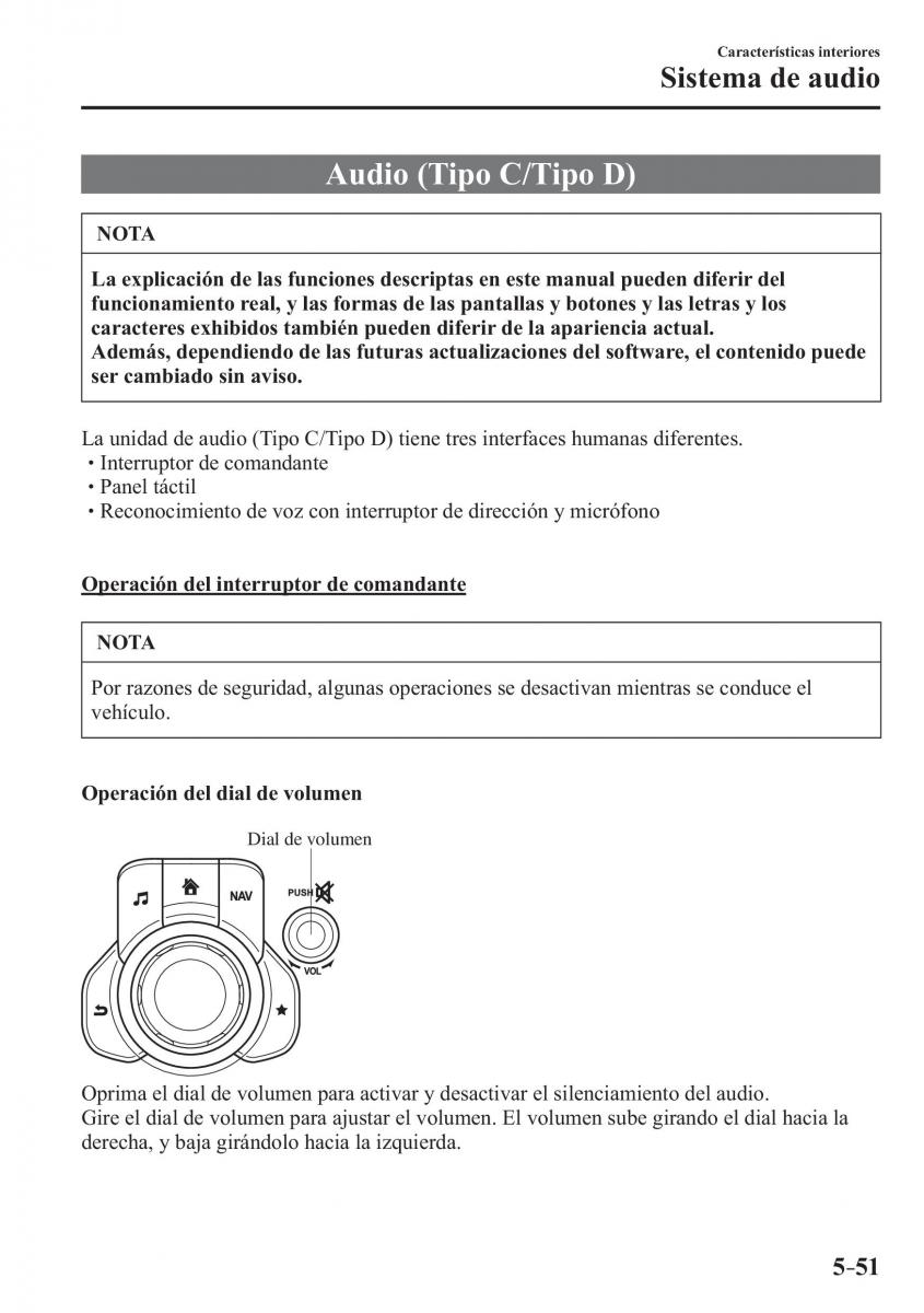 Mazda 3 III manual del propietario / page 411