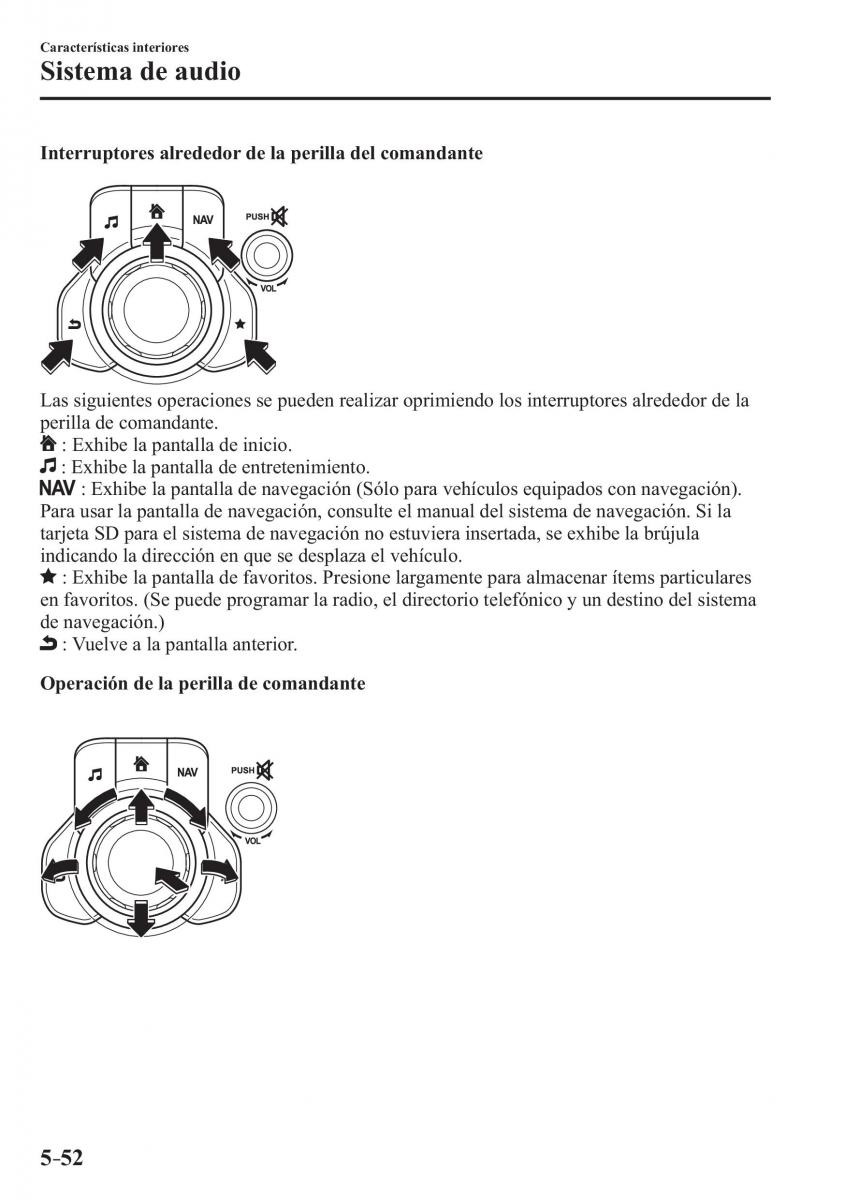 Mazda 3 III manual del propietario / page 412