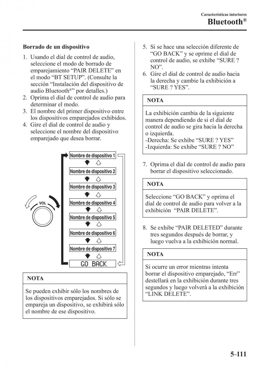 Mazda 3 III manual del propietario / page 471