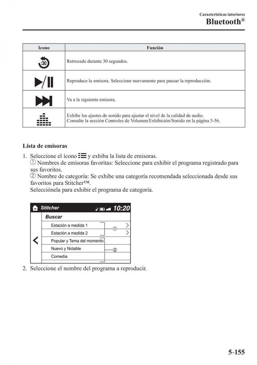 Mazda 3 III manual del propietario / page 515