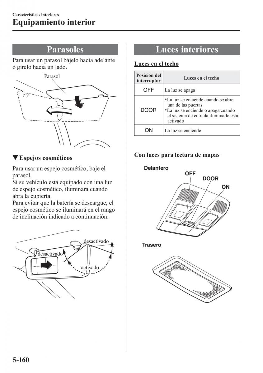 Mazda 3 III manual del propietario / page 520