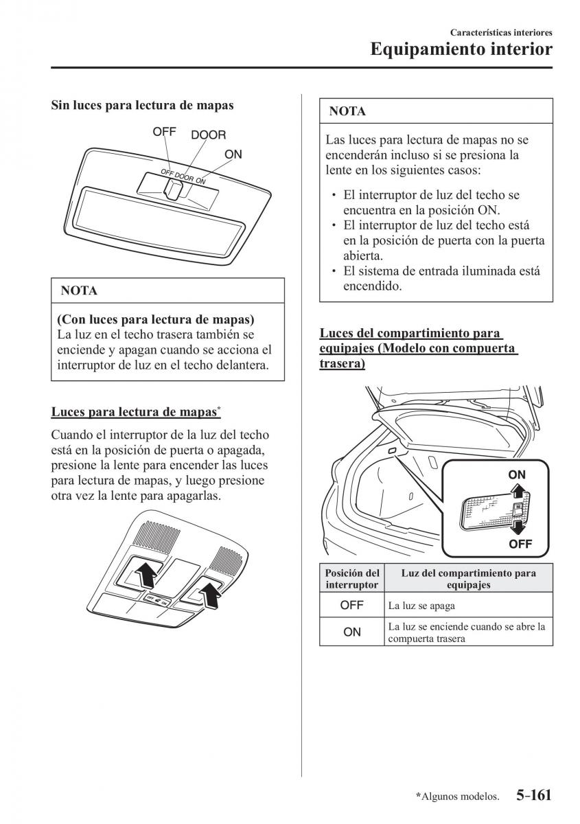 Mazda 3 III manual del propietario / page 521