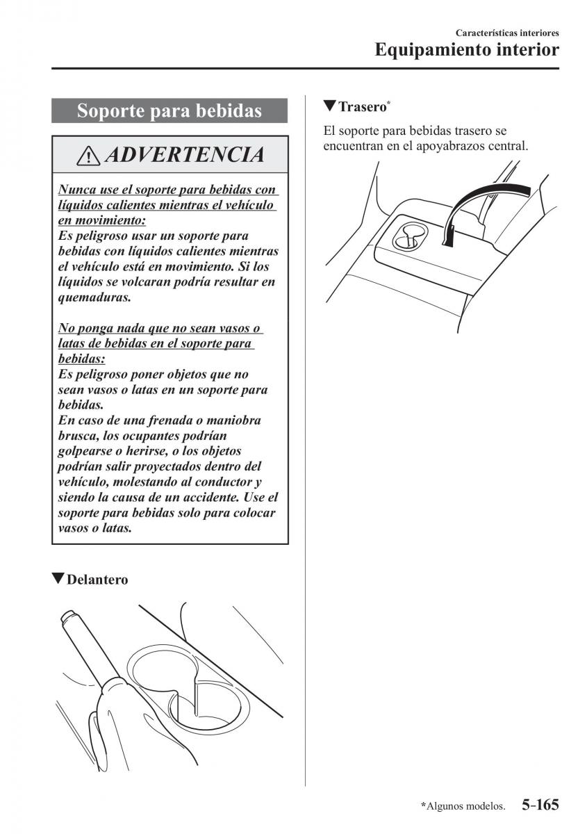 Mazda 3 III manual del propietario / page 525