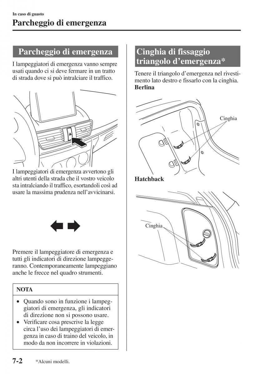 Mazda 3 III manuale del proprietario / page 578