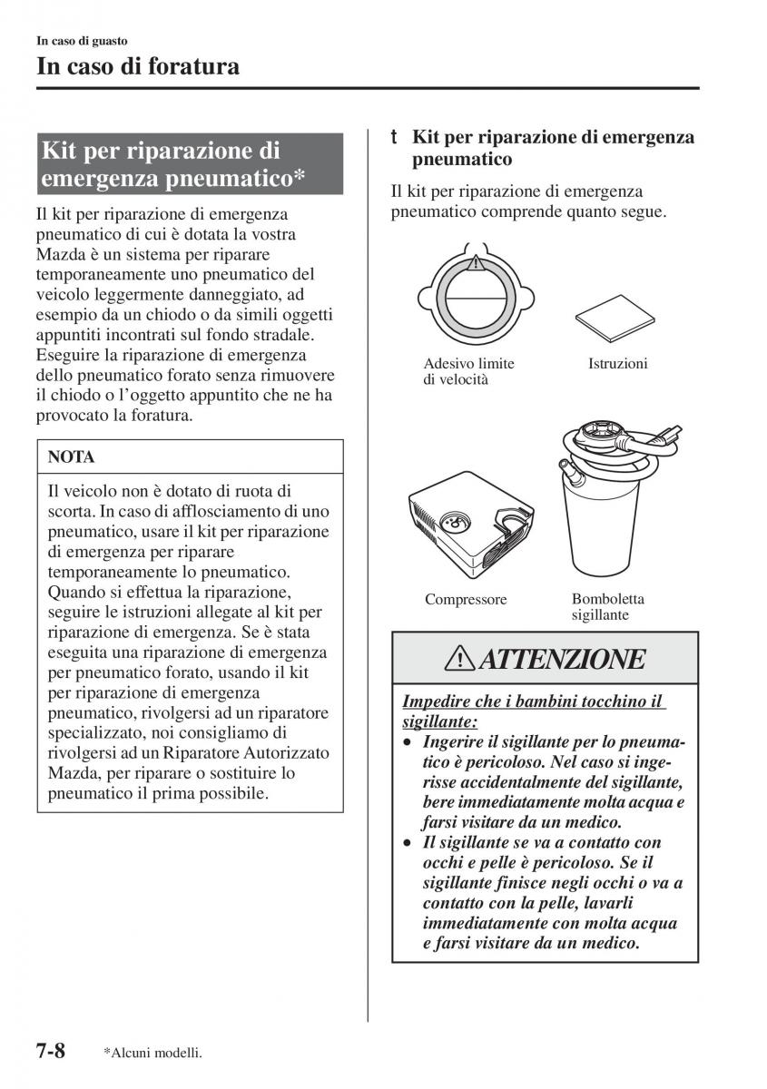 Mazda 3 III manuale del proprietario / page 584