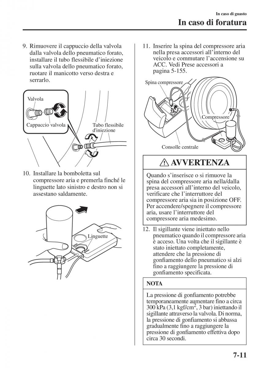 Mazda 3 III manuale del proprietario / page 587