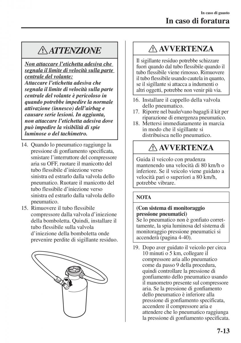 Mazda 3 III manuale del proprietario / page 589