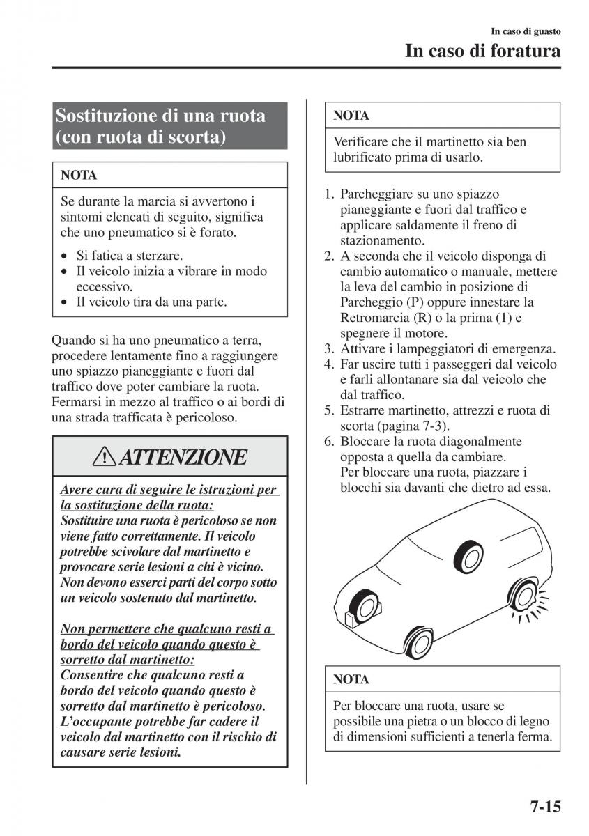 Mazda 3 III manuale del proprietario / page 591