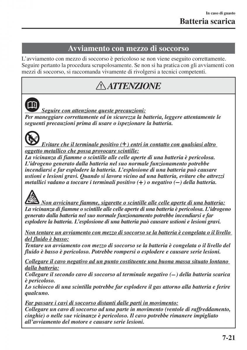 Mazda 3 III manuale del proprietario / page 597