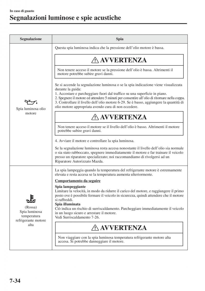 Mazda 3 III manuale del proprietario / page 610