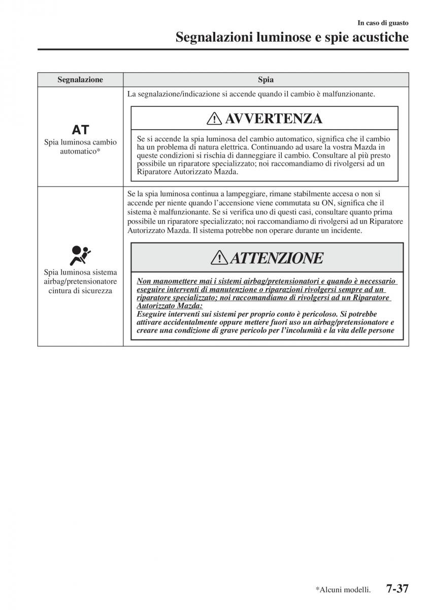 Mazda 3 III manuale del proprietario / page 613