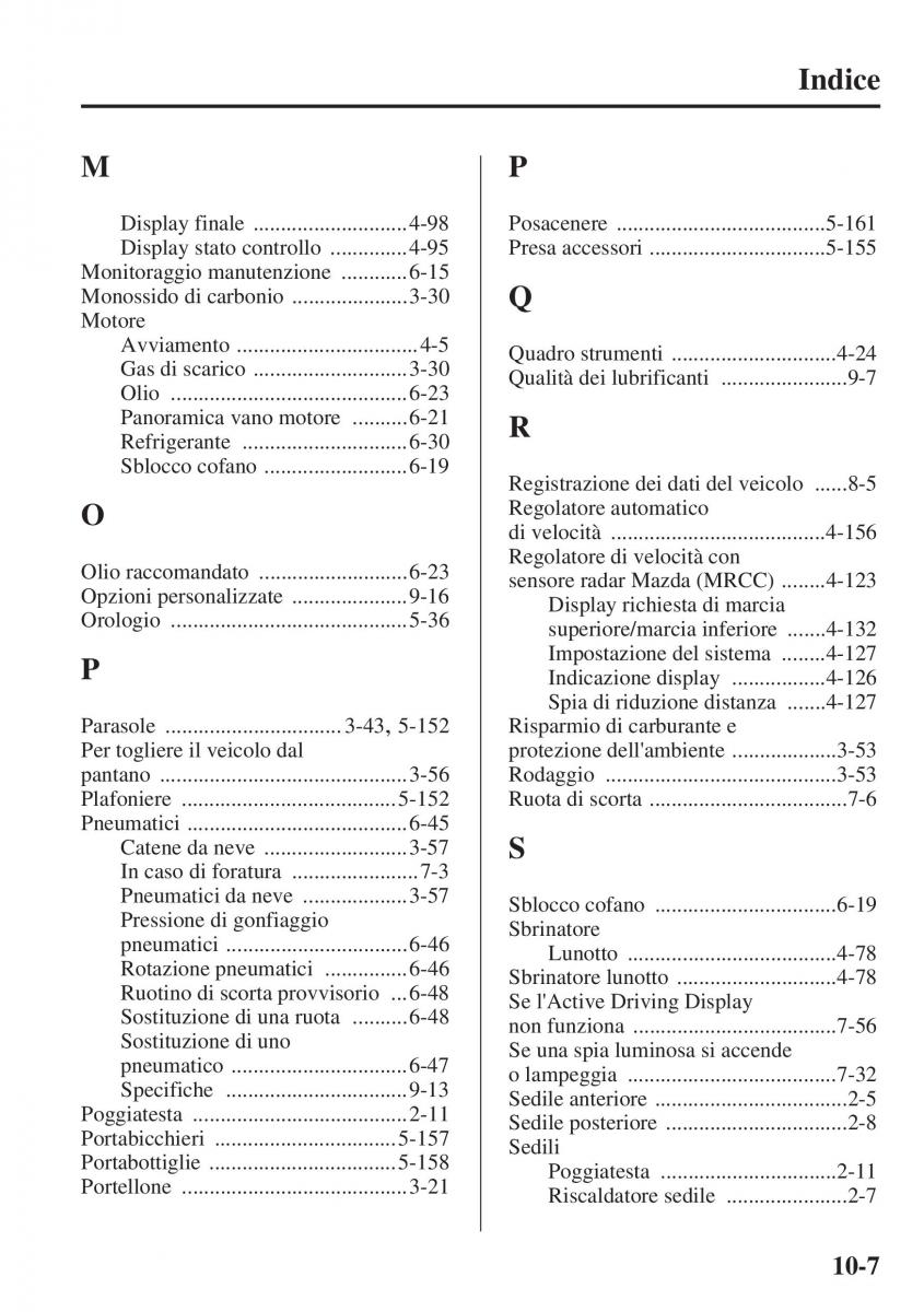 Mazda 3 III manuale del proprietario / page 683