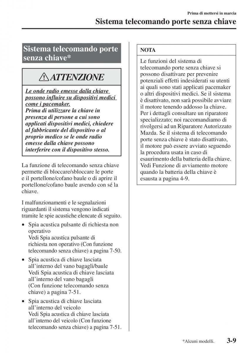 Mazda 3 III manuale del proprietario / page 87