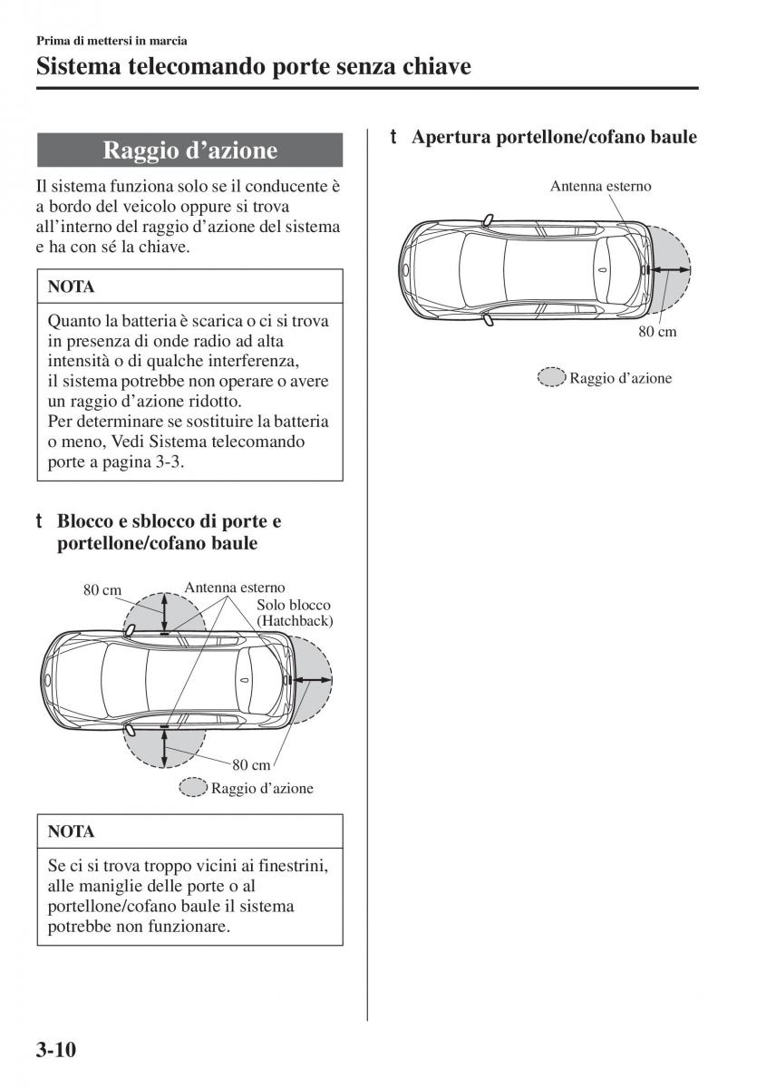 Mazda 3 III manuale del proprietario / page 88