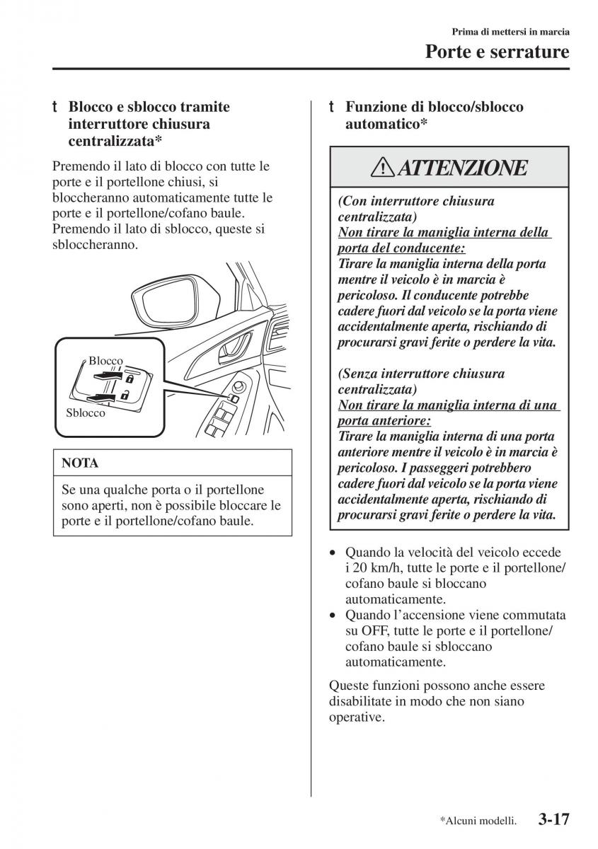 Mazda 3 III manuale del proprietario / page 95