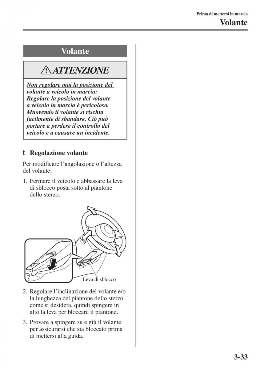 Mazda 3 III manuale del proprietario / page 111