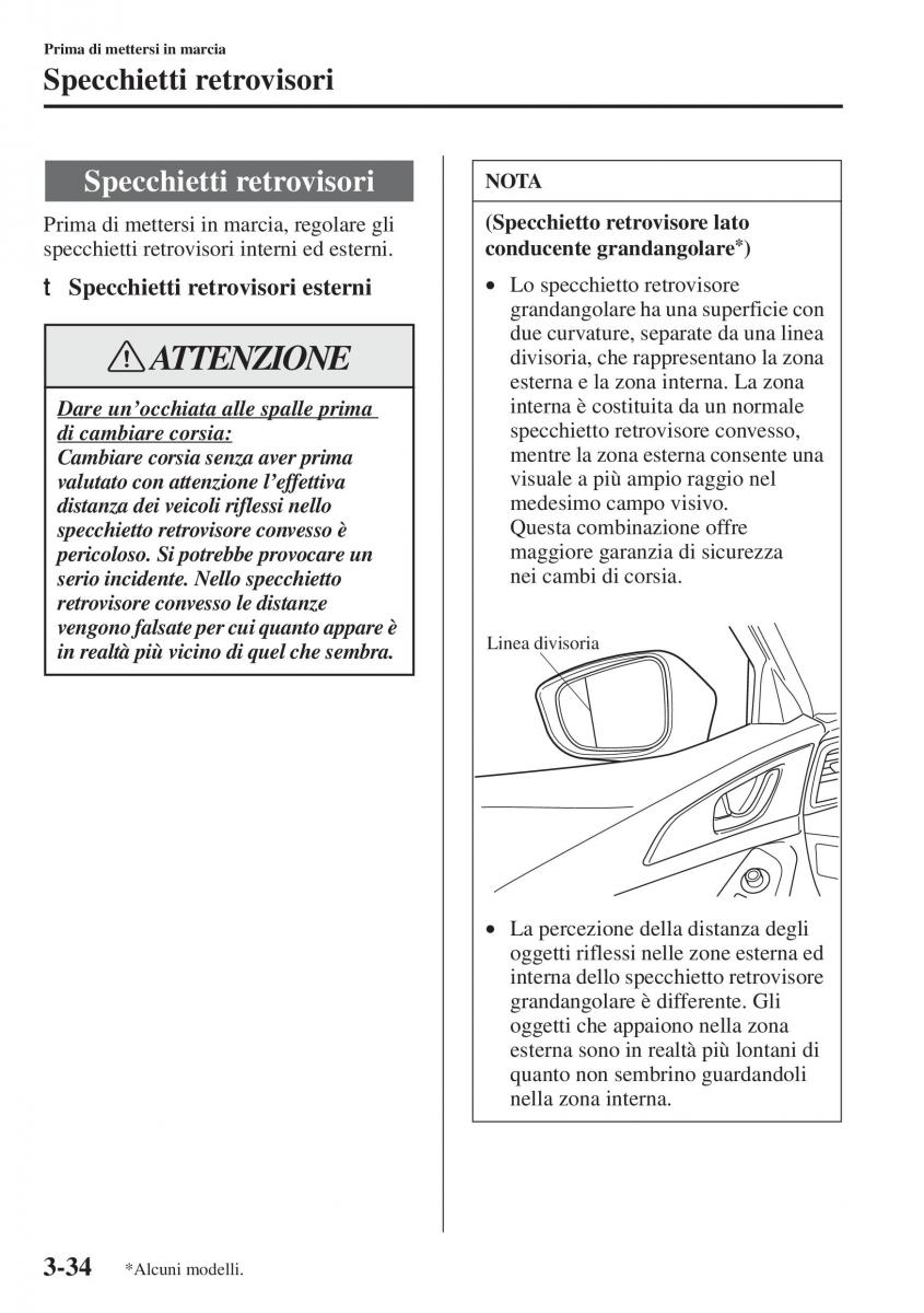 Mazda 3 III manuale del proprietario / page 112