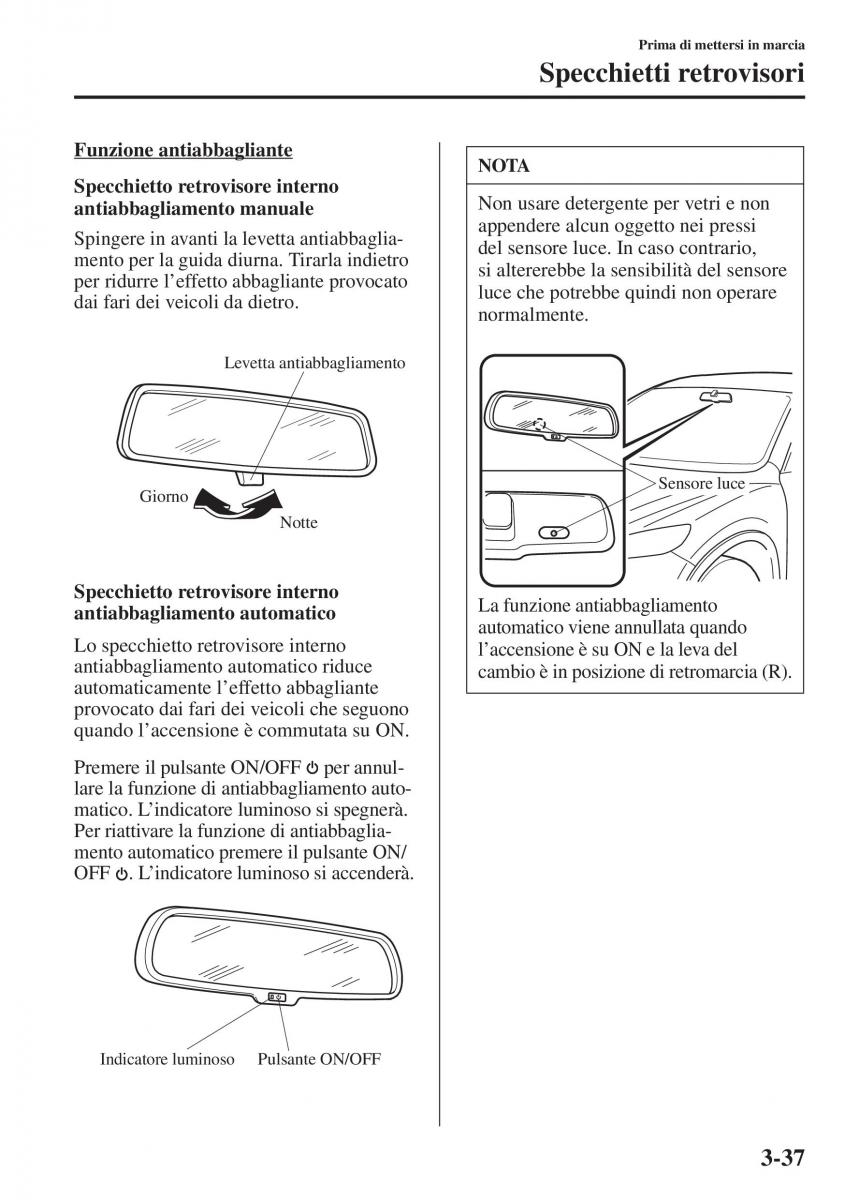 Mazda 3 III manuale del proprietario / page 115