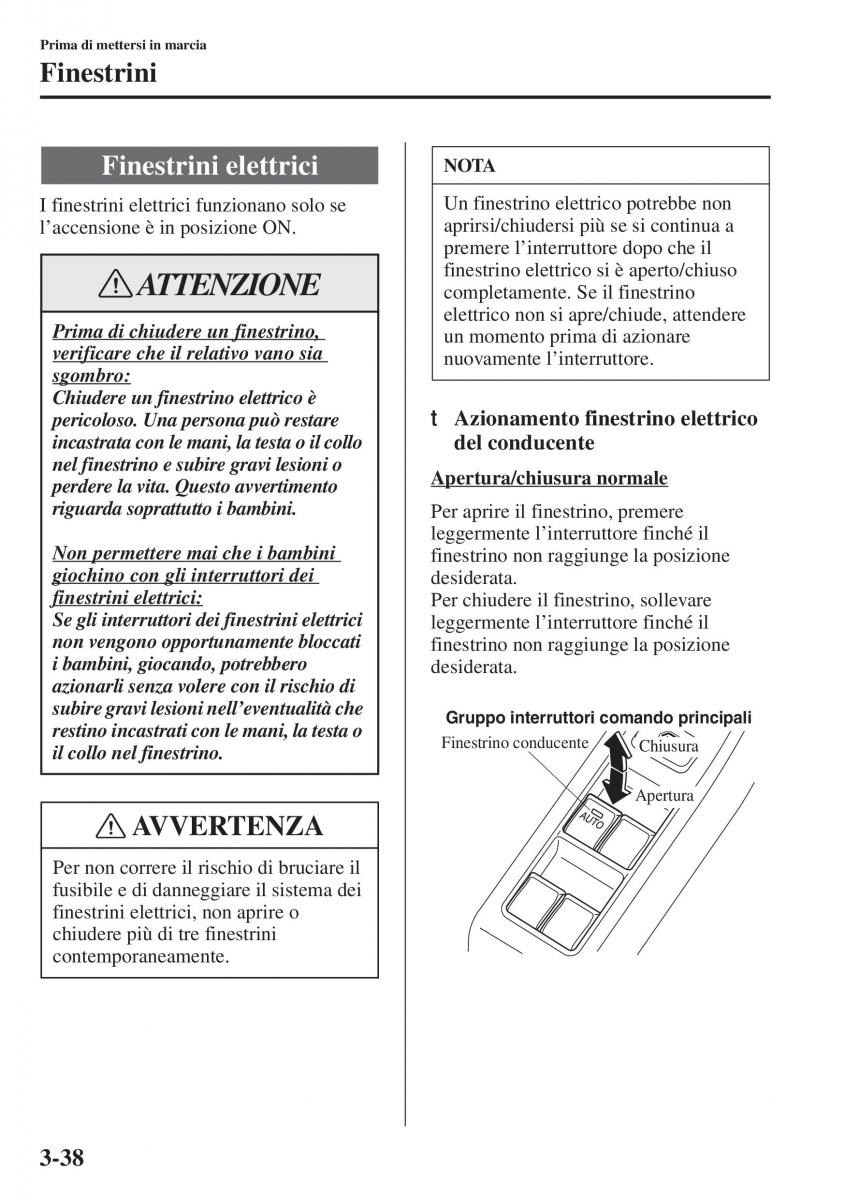 Mazda 3 III manuale del proprietario / page 116