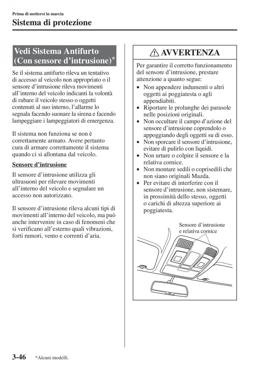 Mazda 3 III manuale del proprietario / page 124