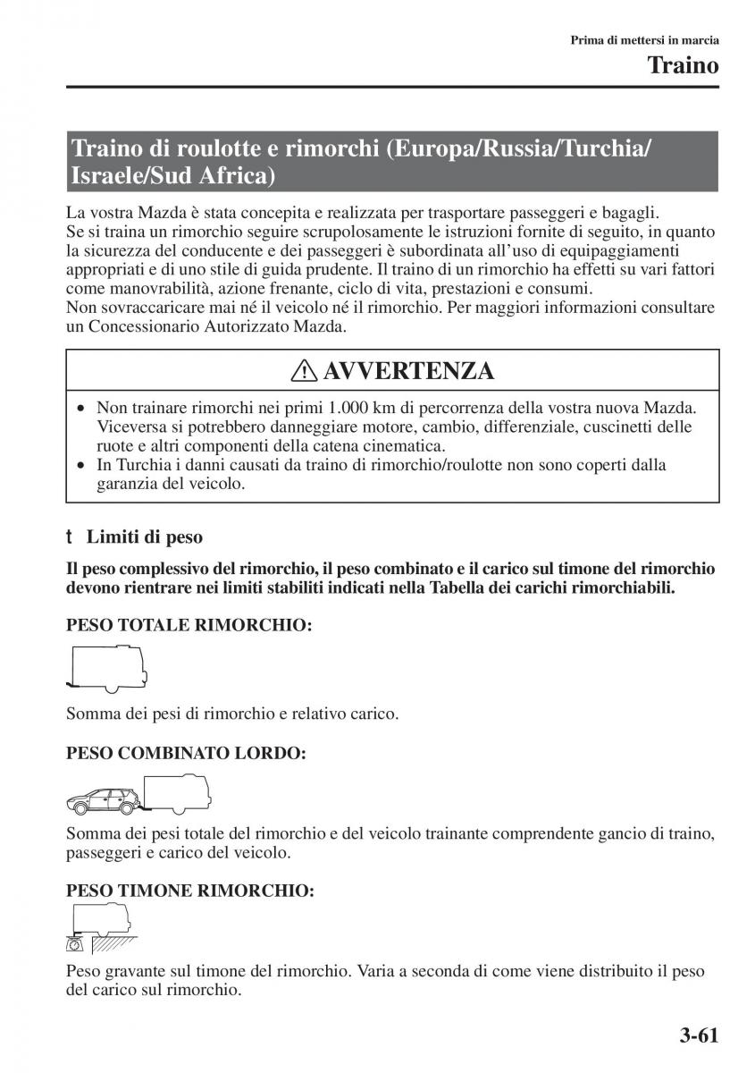 Mazda 3 III manuale del proprietario / page 139