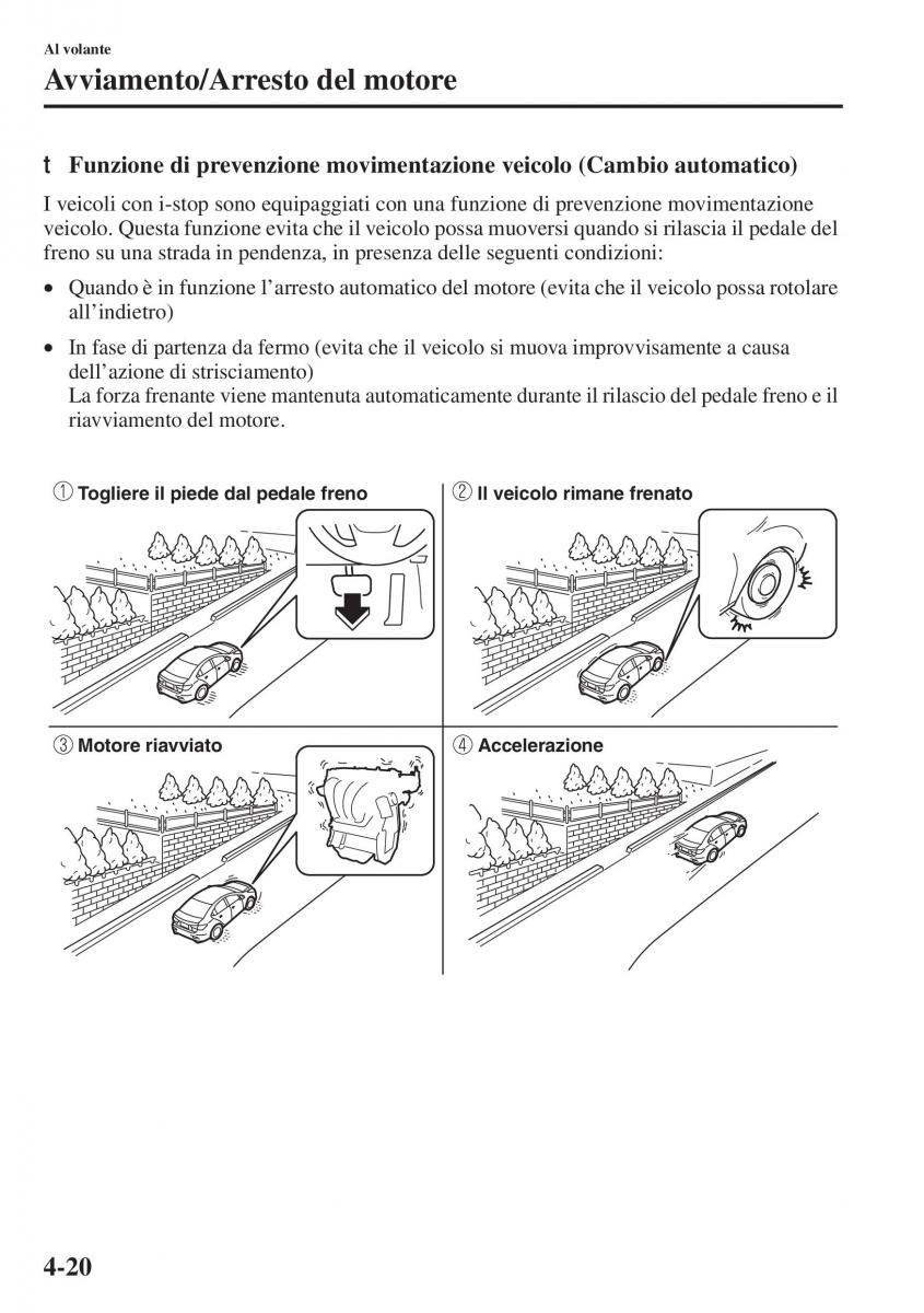 Mazda 3 III manuale del proprietario / page 170