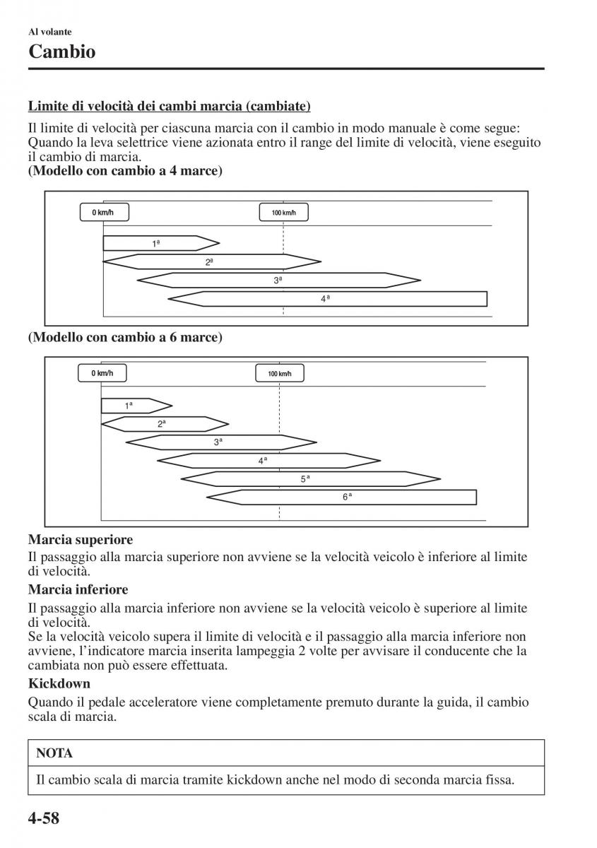 Mazda 3 III manuale del proprietario / page 208