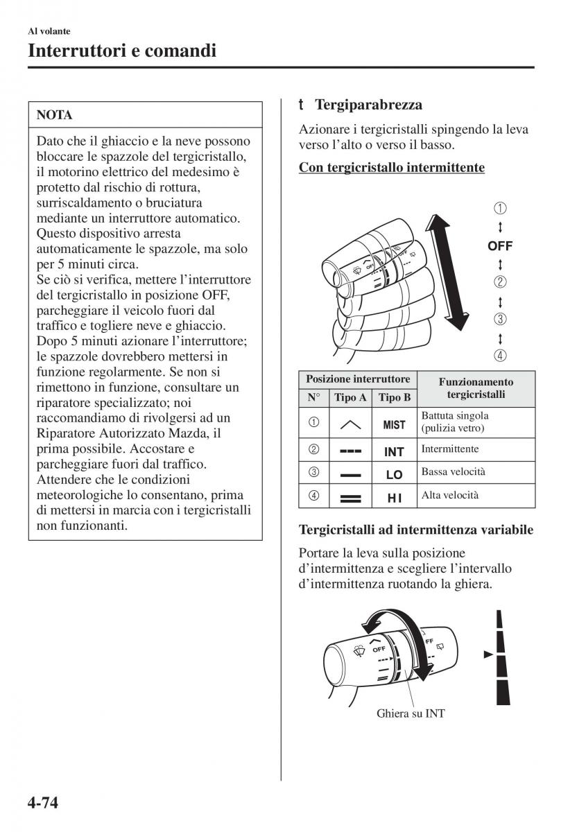 Mazda 3 III manuale del proprietario / page 224