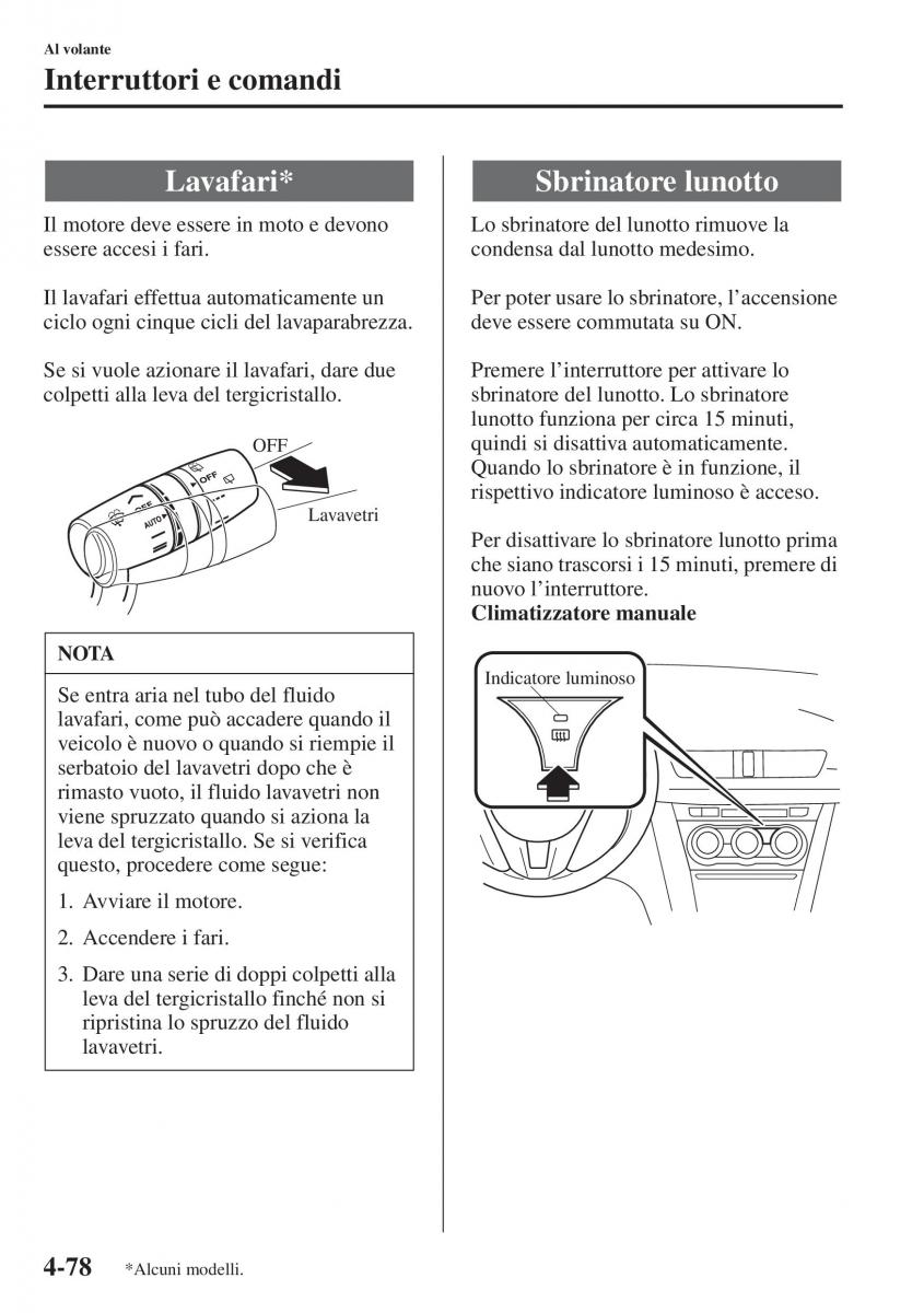 Mazda 3 III manuale del proprietario / page 228