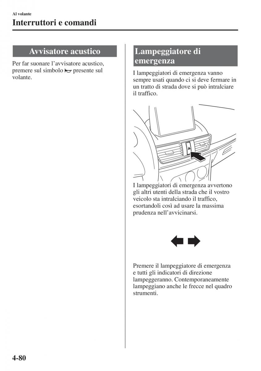 Mazda 3 III manuale del proprietario / page 230