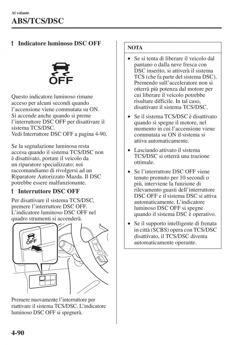 Mazda 3 III manuale del proprietario / page 240