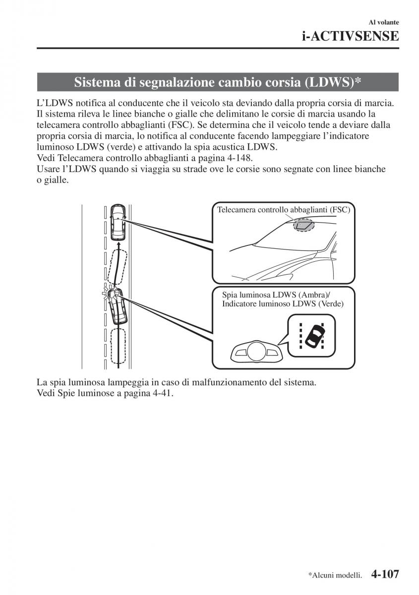 Mazda 3 III manuale del proprietario / page 257