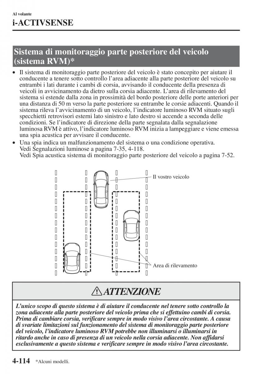 Mazda 3 III manuale del proprietario / page 264