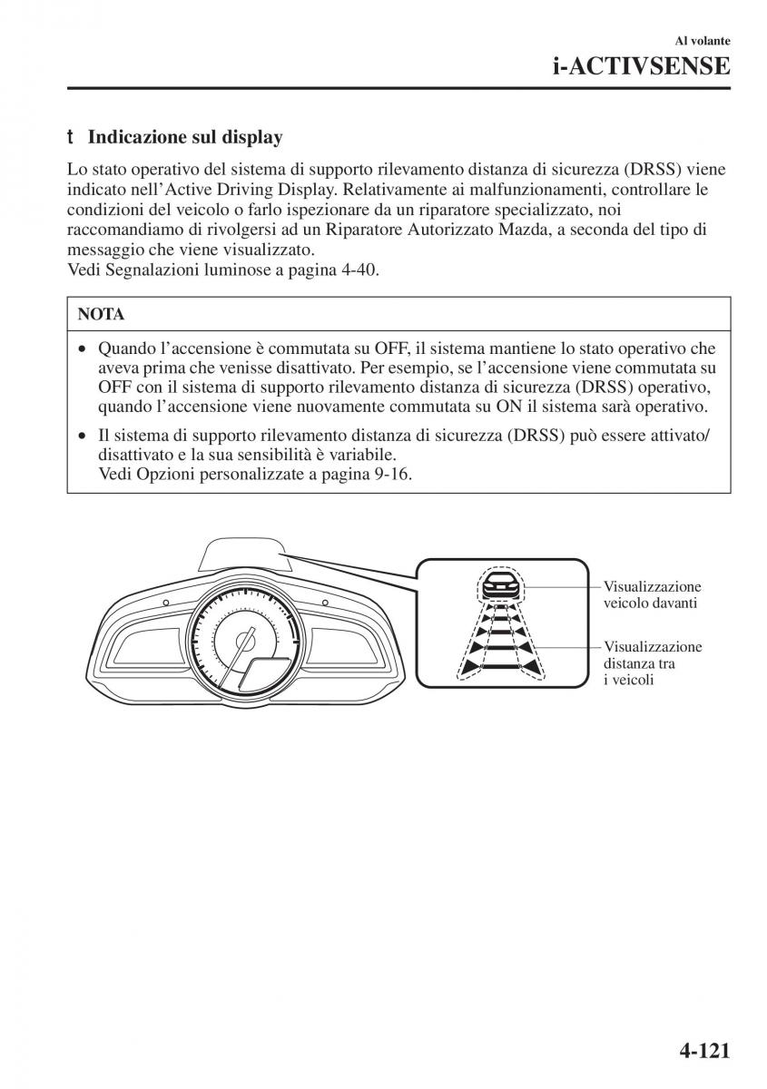 Mazda 3 III manuale del proprietario / page 271