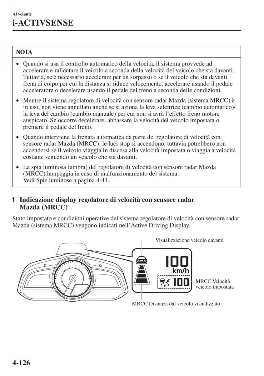 Mazda 3 III manuale del proprietario / page 276