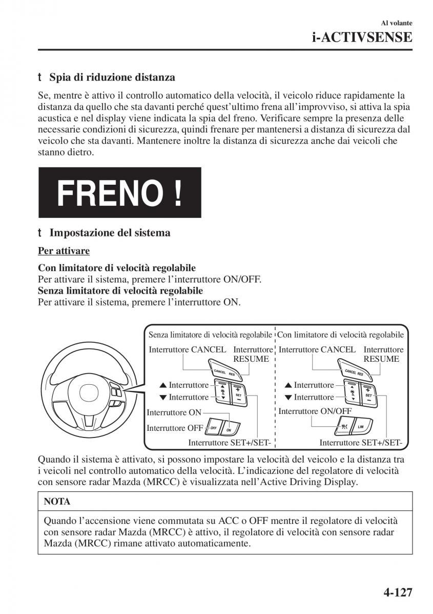 Mazda 3 III manuale del proprietario / page 277