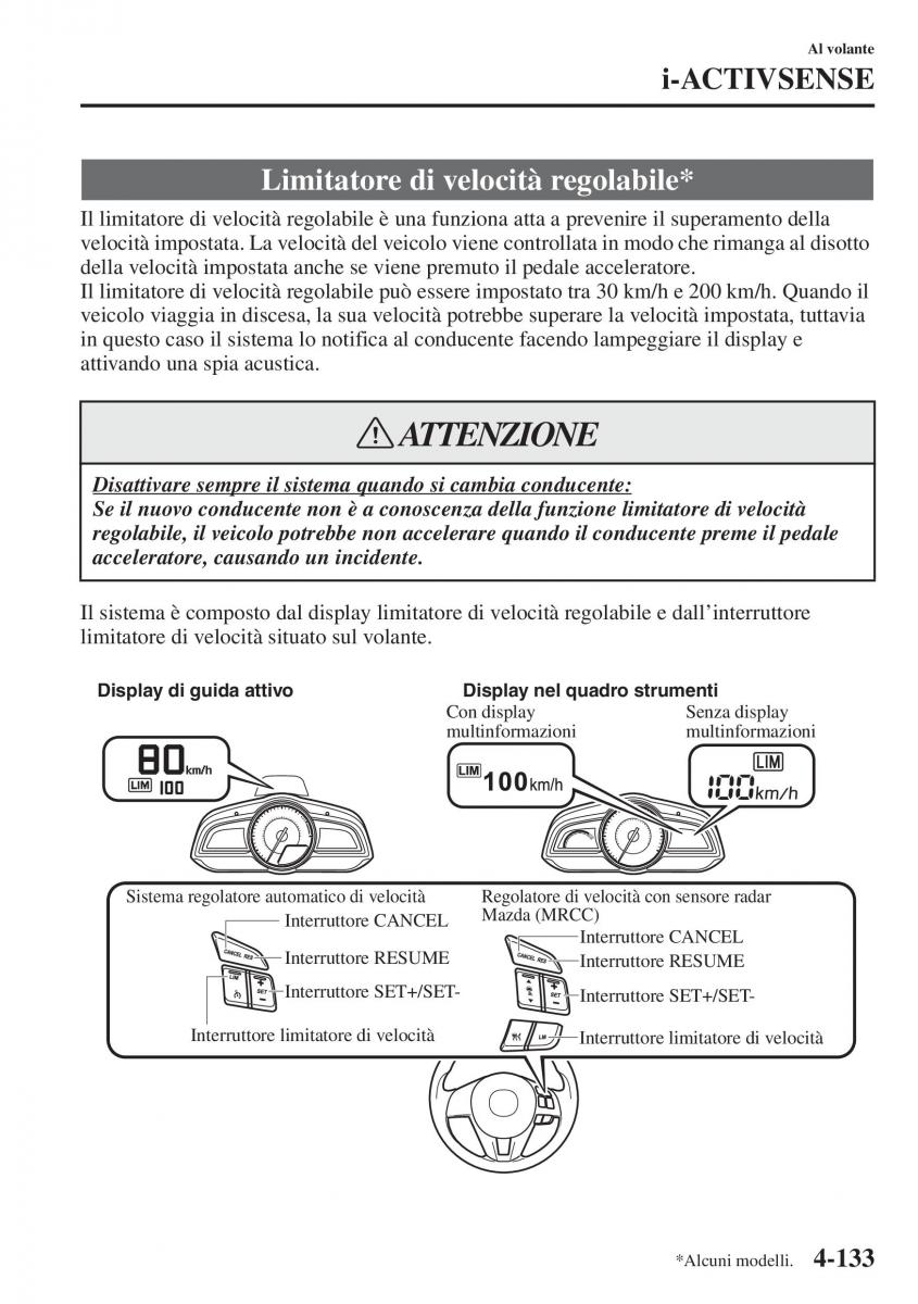 Mazda 3 III manuale del proprietario / page 283