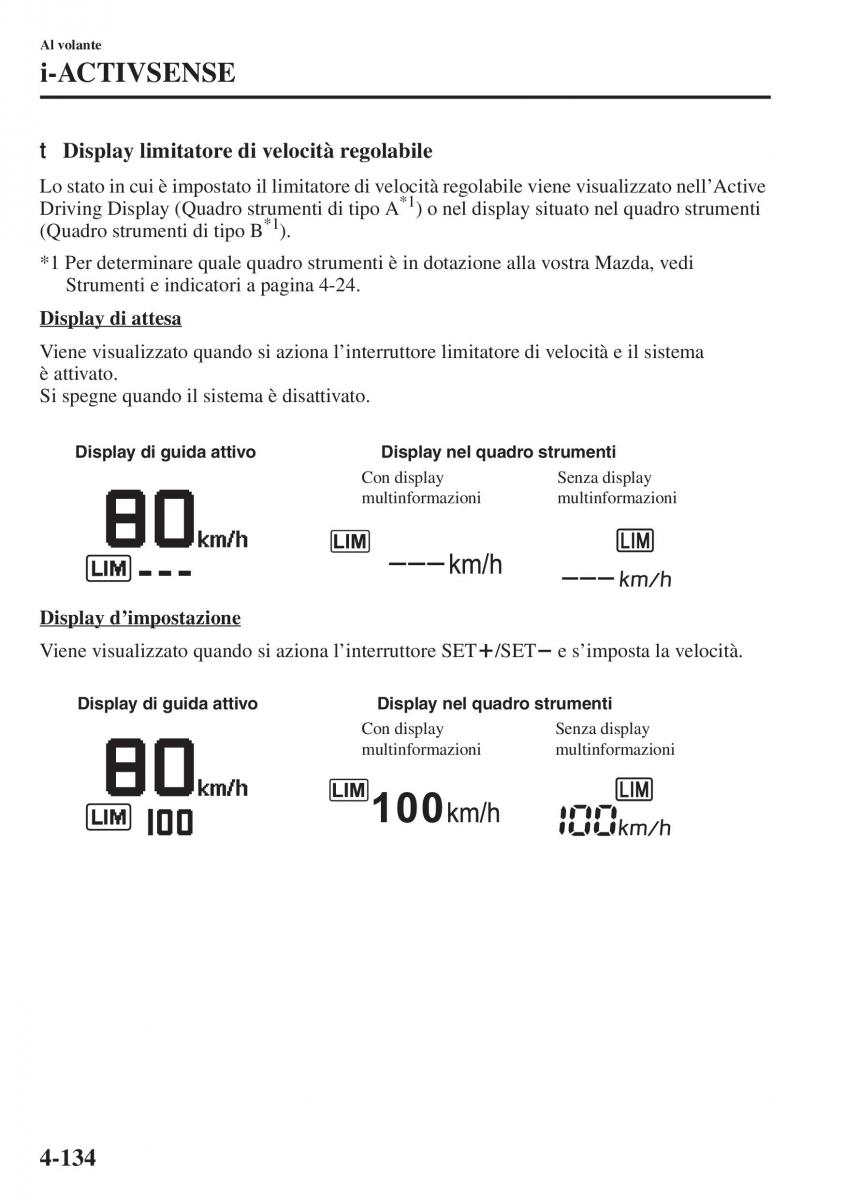 Mazda 3 III manuale del proprietario / page 284