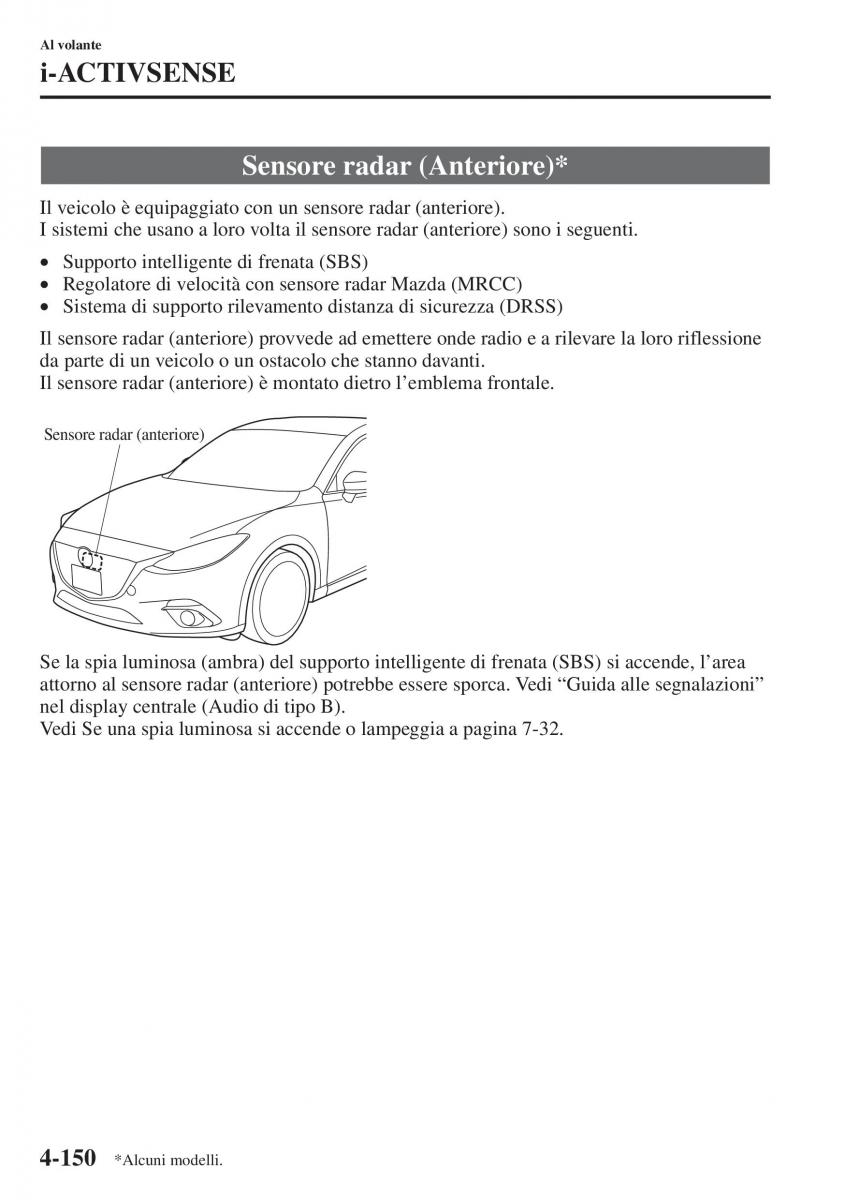 Mazda 3 III manuale del proprietario / page 300