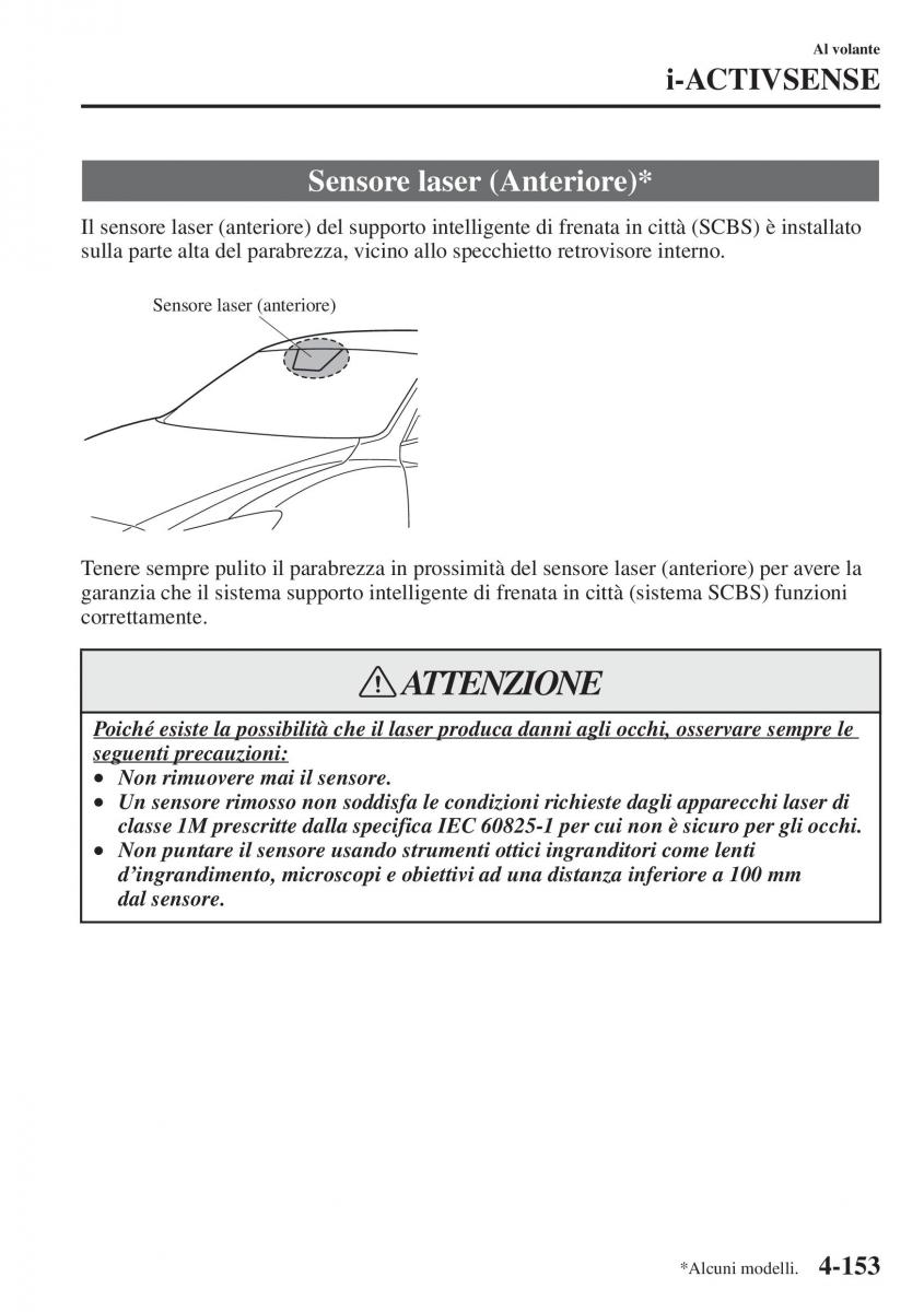 Mazda 3 III manuale del proprietario / page 303