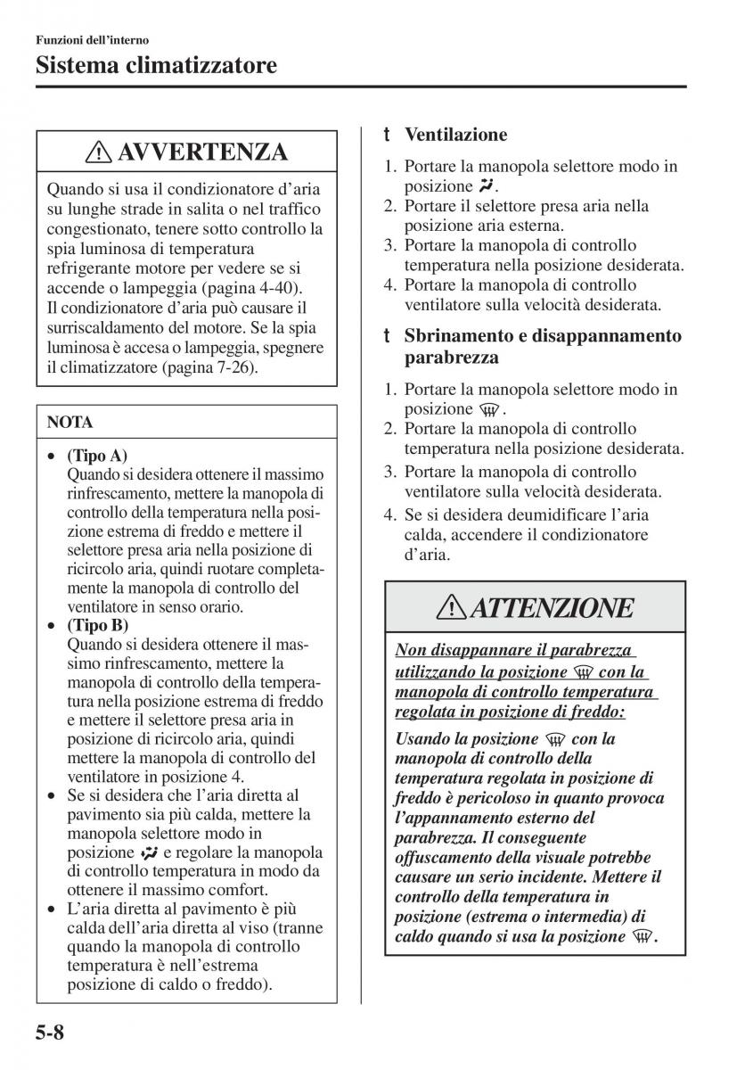 Mazda 3 III manuale del proprietario / page 342