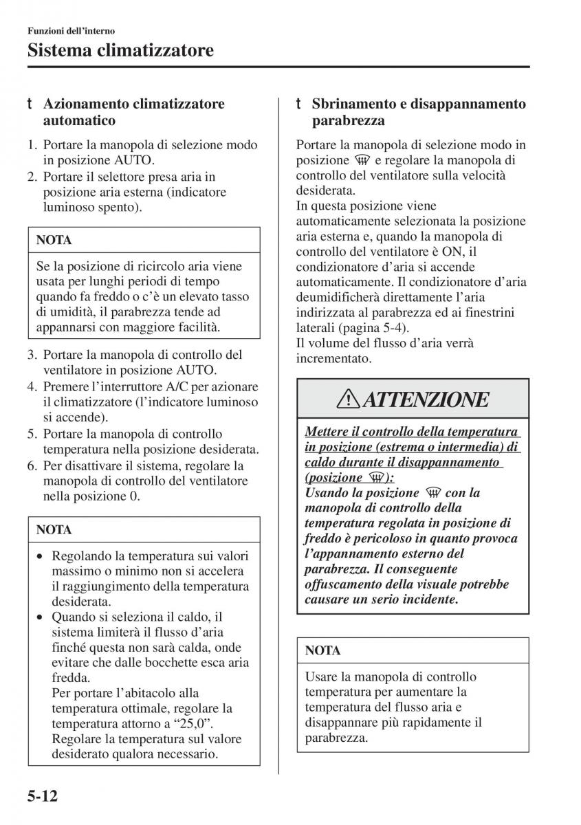 Mazda 3 III manuale del proprietario / page 346