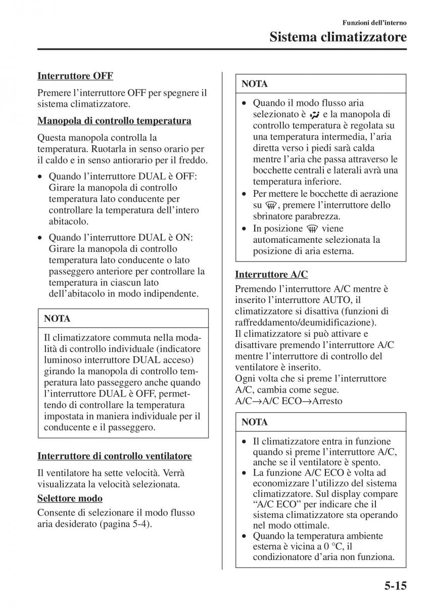 Mazda 3 III manuale del proprietario / page 349