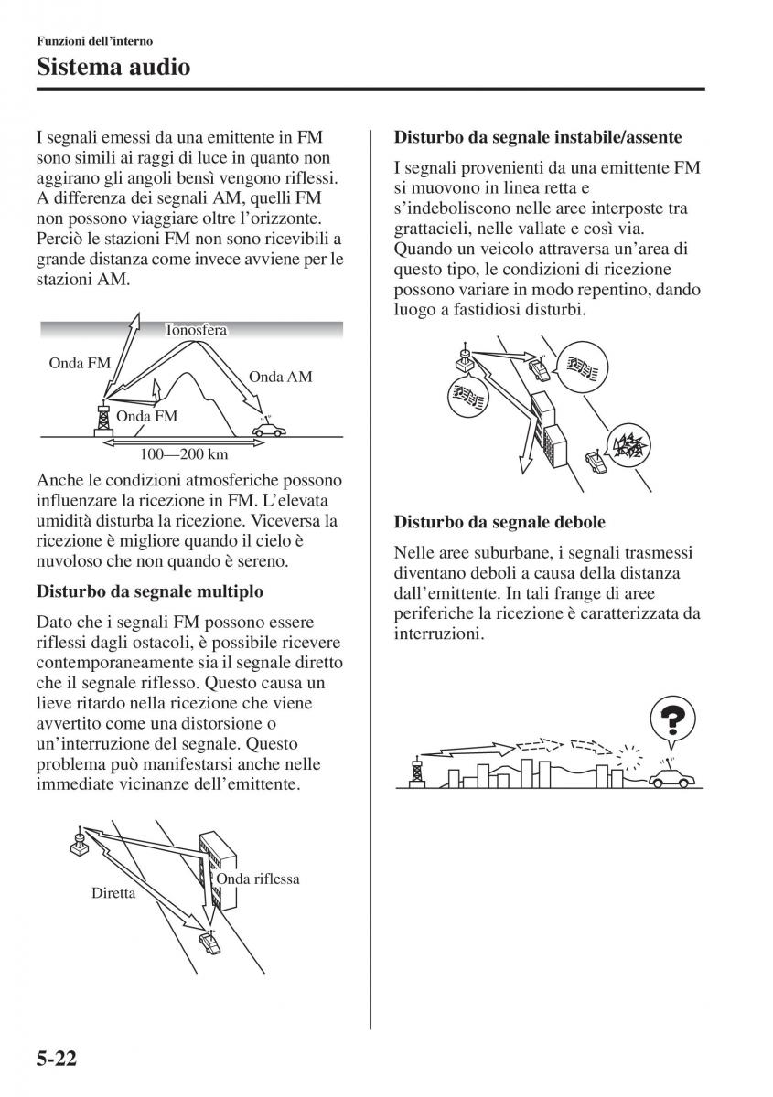 Mazda 3 III manuale del proprietario / page 356