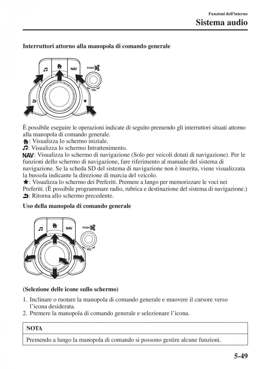 Mazda 3 III manuale del proprietario / page 383