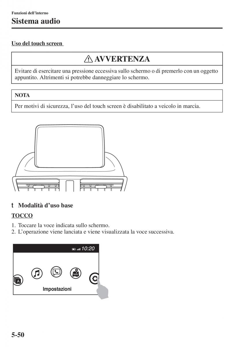 Mazda 3 III manuale del proprietario / page 384