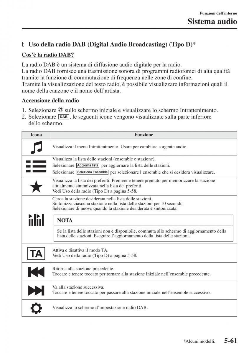 Mazda 3 III manuale del proprietario / page 395