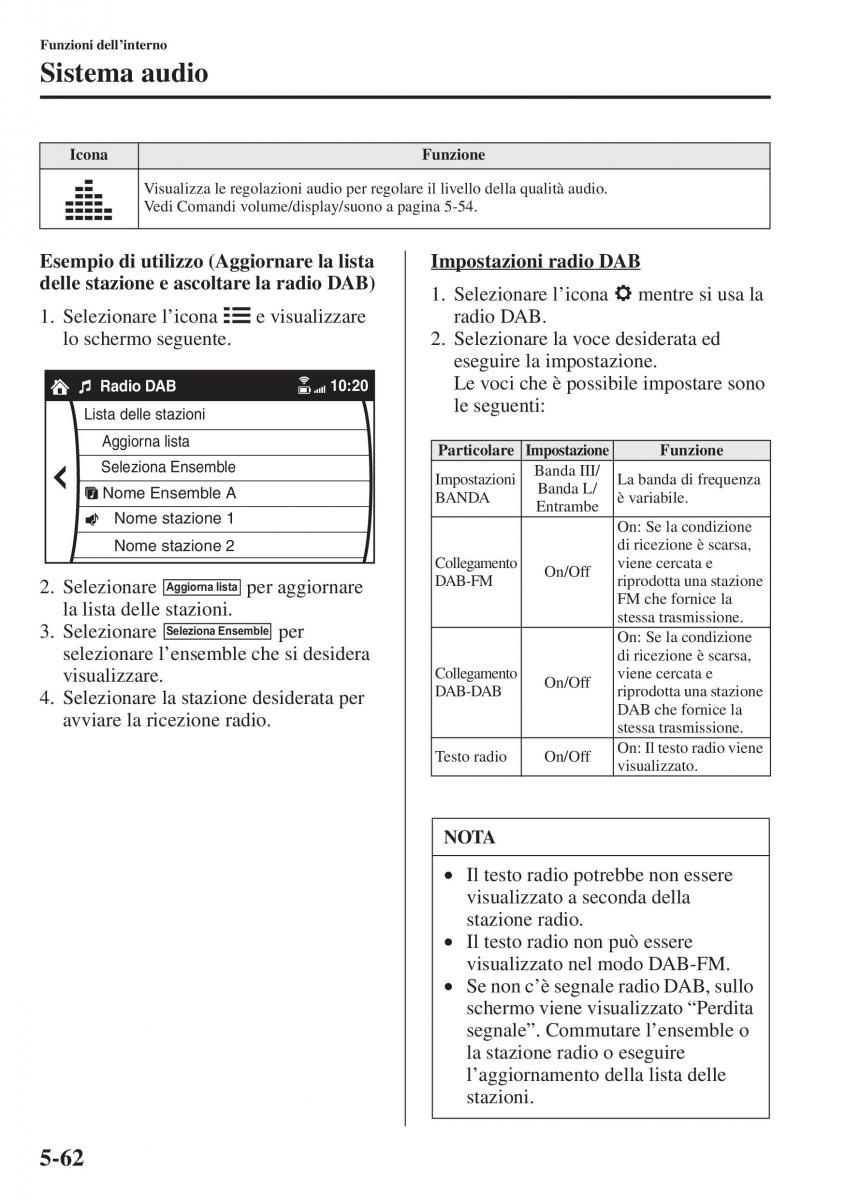 Mazda 3 III manuale del proprietario / page 396