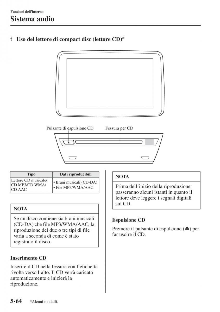 Mazda 3 III manuale del proprietario / page 398