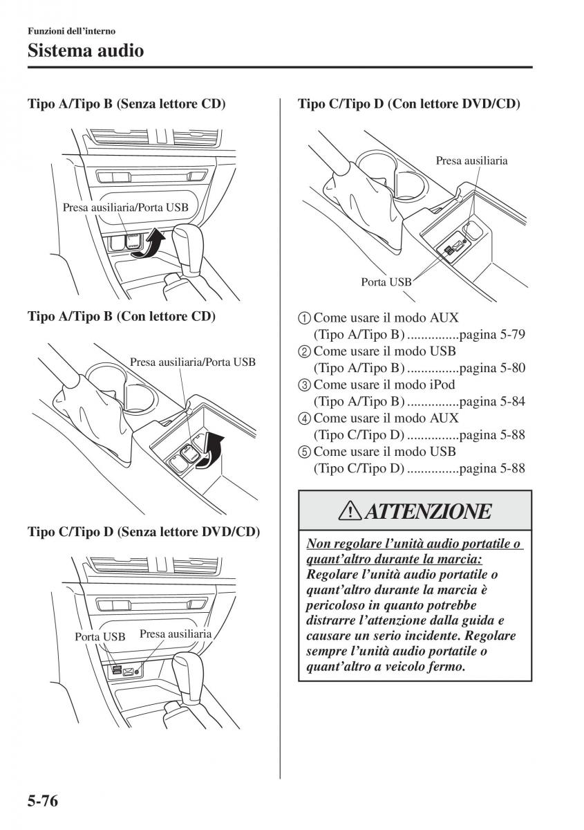 Mazda 3 III manuale del proprietario / page 410